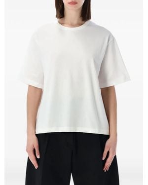 Studio Nicholson T-Shirt Lee Con Logo - Bianco
