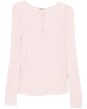 OPEN YY Hooked T-Shirt - Pink