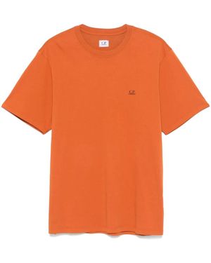 C.P. Company ロゴ Tシャツ - オレンジ