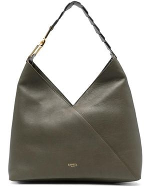 Lancel Leather Shoulder Bag - Gray