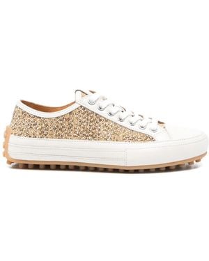 Tod's ツイード スニーカー - ホワイト