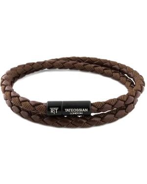 Tateossian Bracciale Chelsea - Marrone