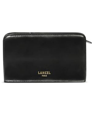 Lancel Portafoglio Origami Con Zip - Nero