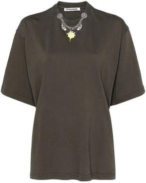 OTTOLINGER Oversized Charm Organic Cotton T-shirt - Gray