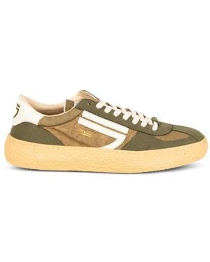 PURAAI 1.01 Logo-Patch Trainers - Metallic