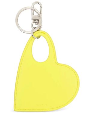 Coperni Heart Keychain - Yellow