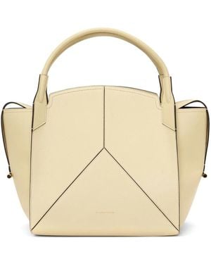 Victoria Beckham レザー トートバッグ - ナチュラル