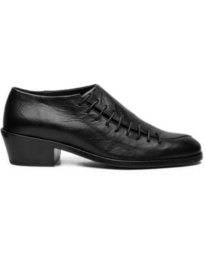 SINE & COSINE Franco Loafers - Black