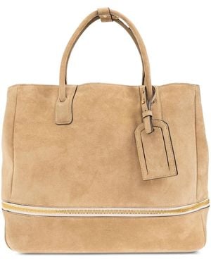 Moschino Folding Tote Bag - Natur