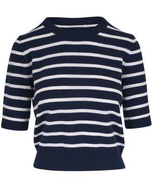 Veronica Beard Maglione A Righe - Blu