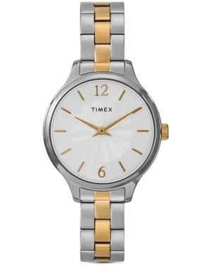 Timex Reloj Peyton de 32 mm - Blanco
