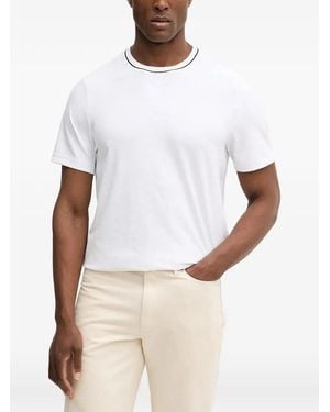 Michael Kors Camiseta Con Cuello Redondo - Blanco