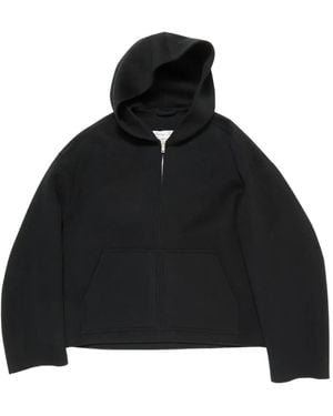 Acne Studios Kapuzenjacke Mit Reißverschluss - Schwarz