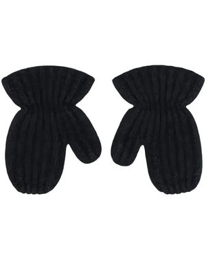 Maison Margiela Guanti A Coste - Nero