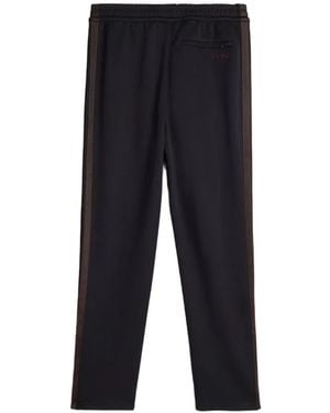 Y-3 X Wales Bonner Side-Stripe Track Trousers - Blue
