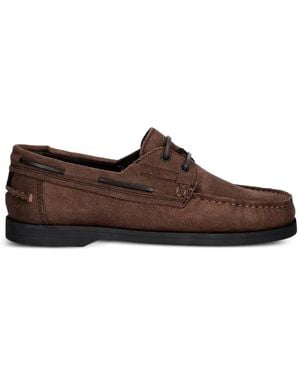 GANT Suede Boat Shoes - Brown