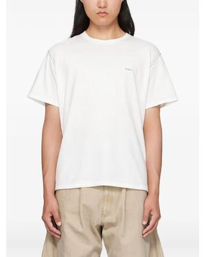 KHOKI T-Shirt Con Stampa Grafica - Bianco
