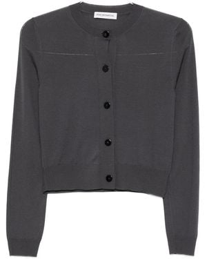 GOES BOTANICAL Button-front Cropped Cardigan - ブラック