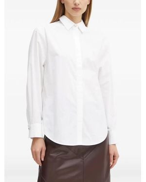 MARCIANO BY GUESS Embellished-Button Shirt - White