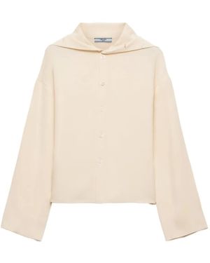 Prada シルクシャツ - ホワイト