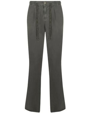 Fedeli Pantaloni A Gamba Ampia Con Coulisse - Grigio