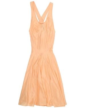 Bimba Y Lola Silk Midi Dress - White