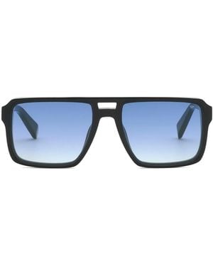 Philipp Plein Square-Frame Sunglasses - Blue