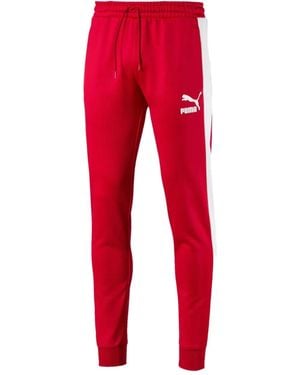 PUMA Iconic T7 Track Trousers - Red