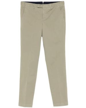 PT Torino Straight-Leg Trousers - Natural