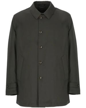 Montecore Imperméable En Laine À Boutonnière - Grey