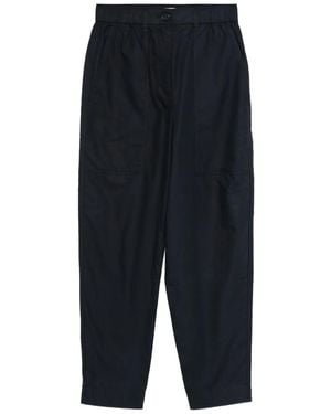 Marc O' Polo Elasticated Pocket-Detail Pants - Blue