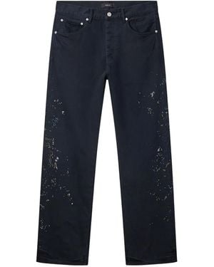 Purple Brand P011 Beaded-Splatter Jeans - Blue
