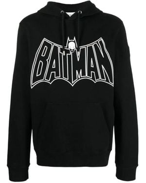 Lanvin Batman-Print Hoodie - Black