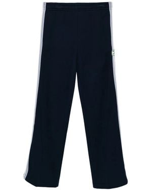 Lacoste Logo-Patch Trousers - Blue