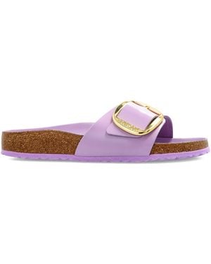 Birkenstock Madrid Leather Sandals - Purple