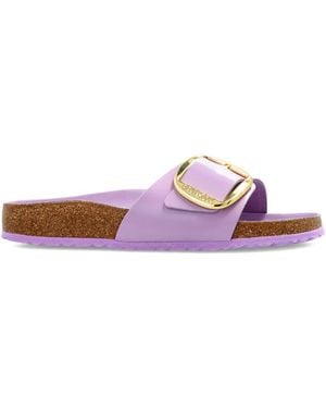 Birkenstock Madrid レザーサンダル - パープル