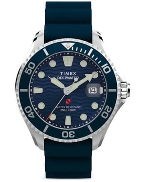 Timex Deepwater Meridian 200 44Mm - Blau