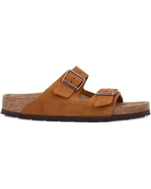 Birkenstock Sandali Arizona Con Fibbia - Marrone