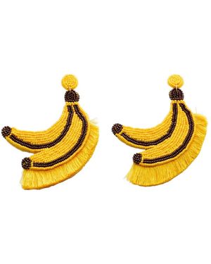 Simon Miller Banana Earrings - Yellow