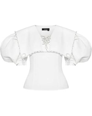 ANOUKI Blouse À Ornements - Blanc