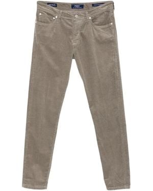 Barba Napoli Hose Aus Cord - Grau