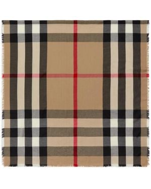 Burberry Sciarpa House Check - Marrone