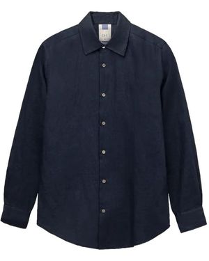 Che Studios Slim-Fit Long-Sleeve Shirt - Blue