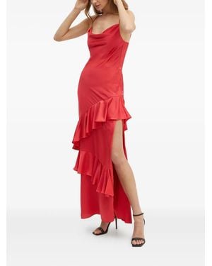 MARCIANO BY GUESS Ashanti Asymmetric Dress - Red