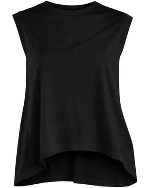 Dondup T-Shirt À Découpe Au Dos - Black