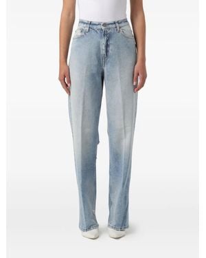 Dondup Elysee Distressed Jeans - Blue