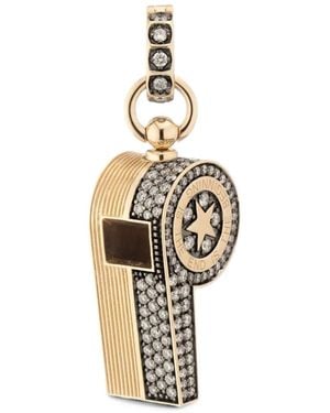 MINED+FOUND Continuum Diamond Whistle Pendant - Metallic
