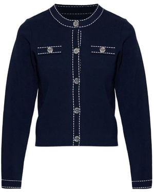MICHAEL Michael Kors Button-Up Vest - Blauw