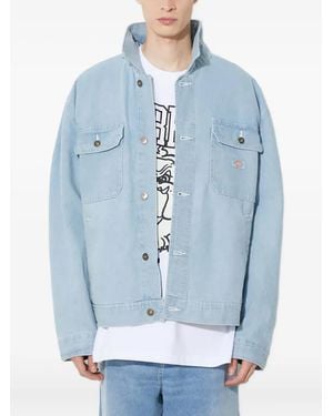 Dickies Buttoned Denim Jacket - ブルー