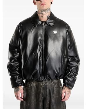 MISBHV レザージャケット ミスビヘイブ misbhv ライダースジャケット ヴィンテージ加工